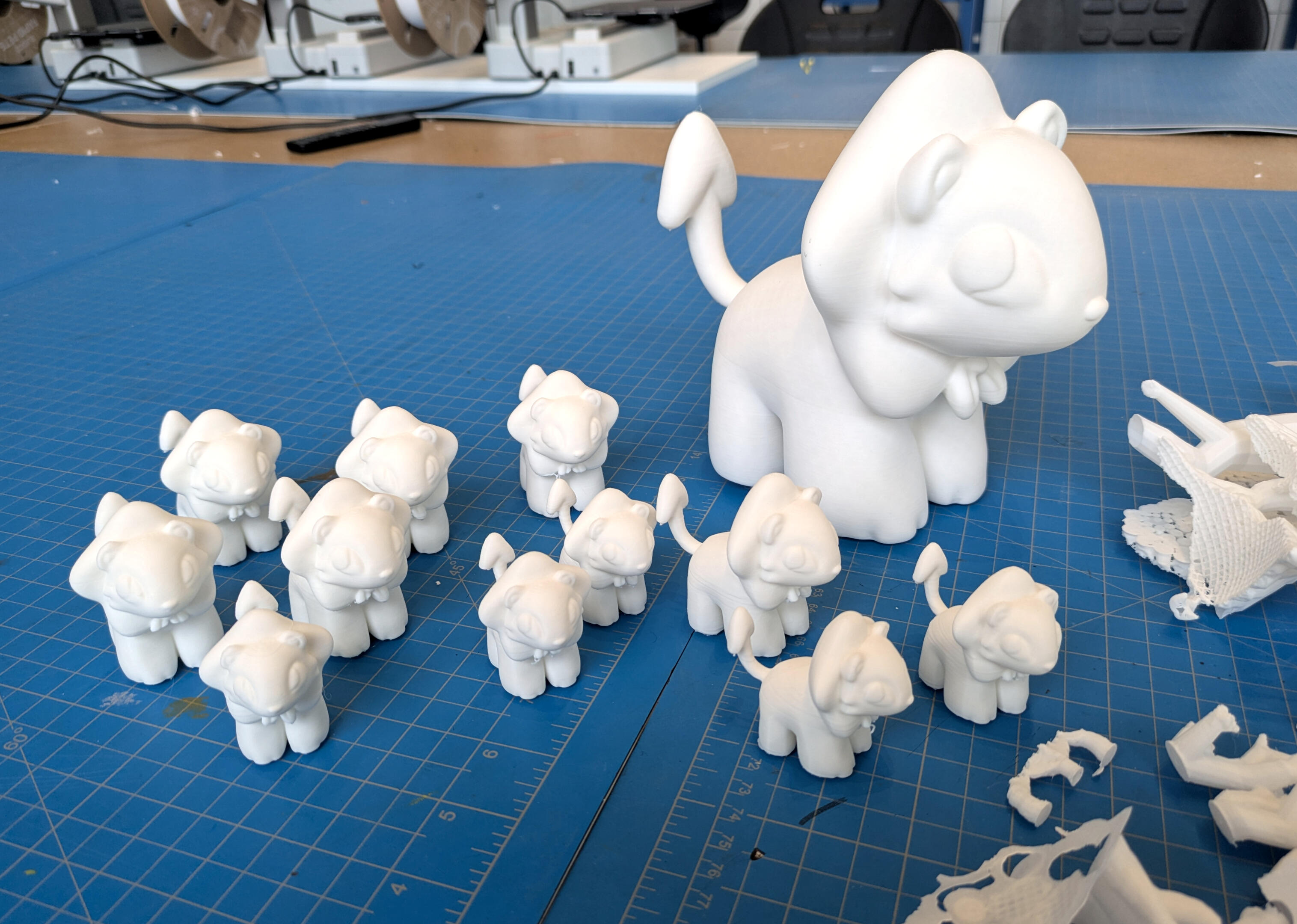 Lion Cubs Pre-Painted Lion Cubs Pre-Painted